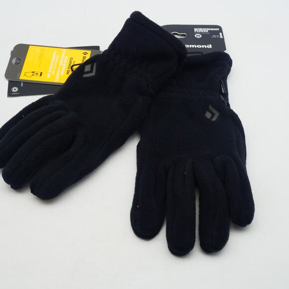 NEW Black Diamond Equipment Midweight Fleece Gloves Screentap Black Size Medium - Picture 2 of 7